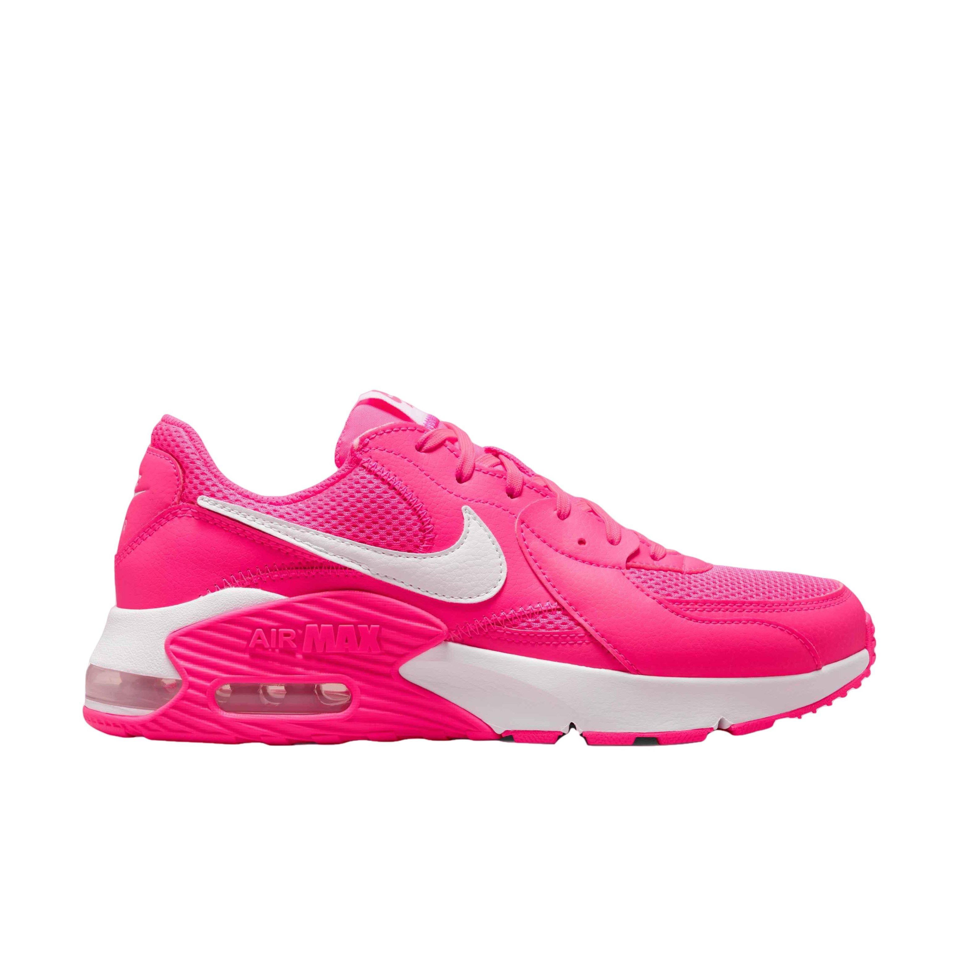 Pink store clear nikes